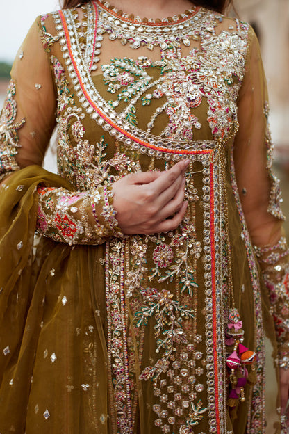 Qalamkar | Shadmani Luxury Formals | Rameesha SH-01 - Ladies Clothes - Maria Faisal