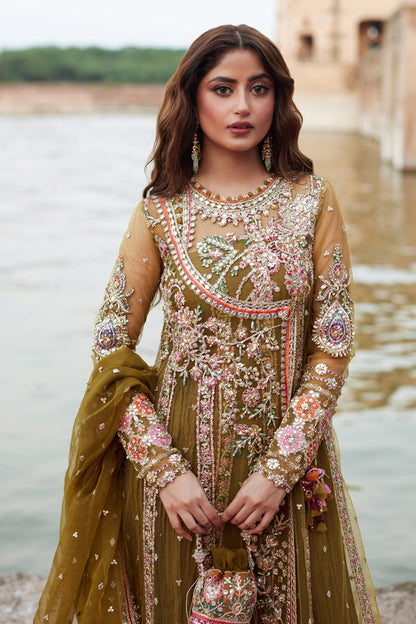 Qalamkar | Shadmani Luxury Formals | Rameesha SH-01 - Ladies Clothes - Maria Faisal