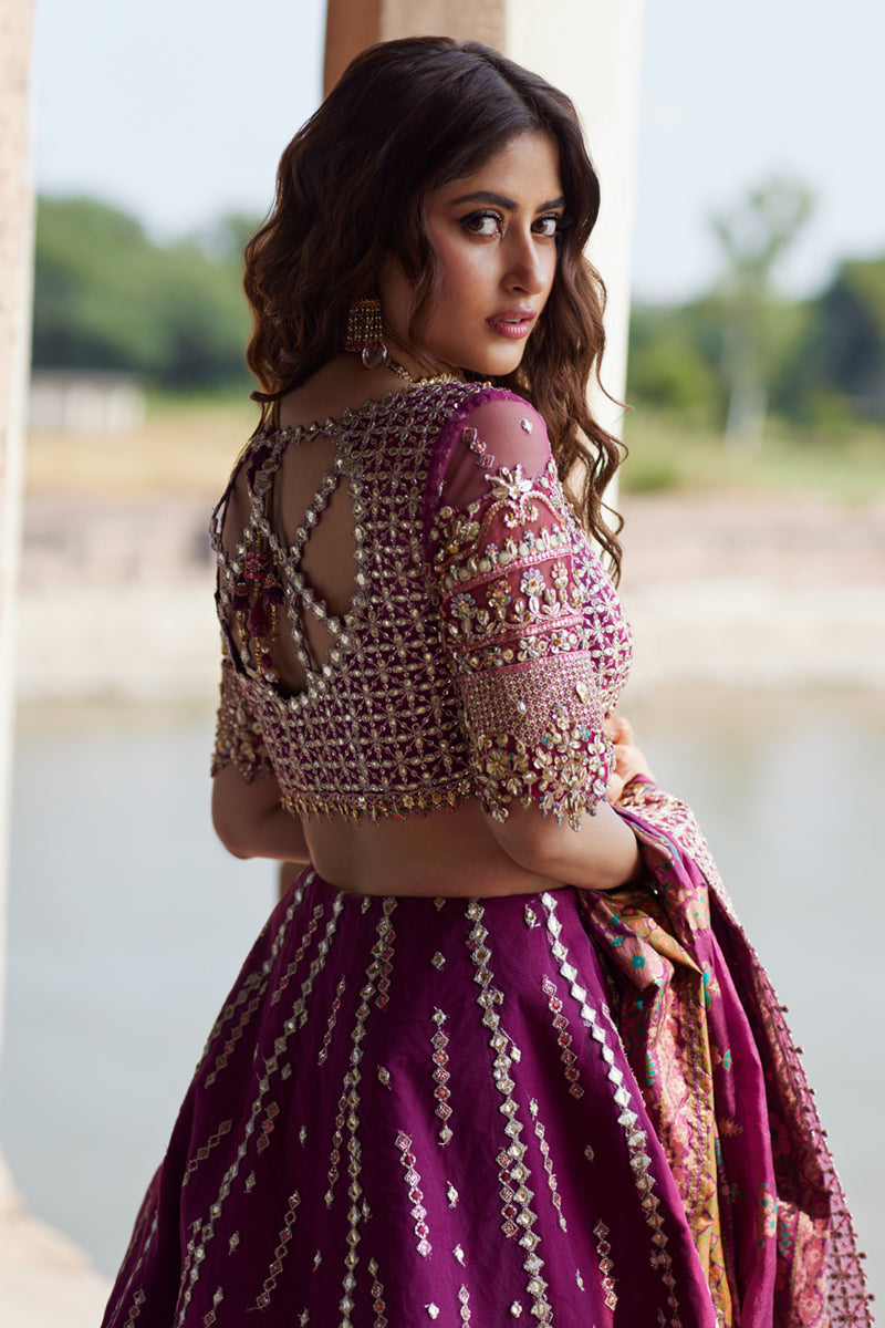 Qalamkar | Shadmani Luxury Formals |  Alya SH-04 - Ladies Clothes - Maria Faisal