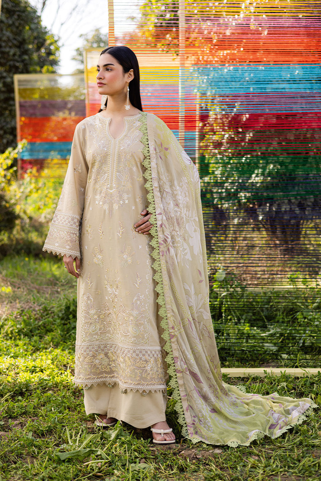 Ramsha | Riwayat Lawn Collection | Y-1210 - Ladies Clothes - Maria Faisal