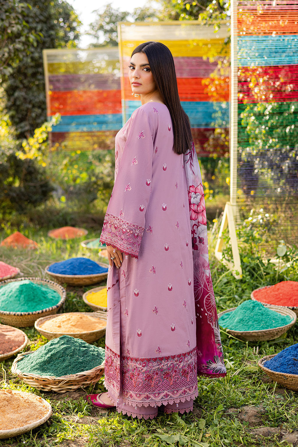 Ramsha | Riwayat Lawn Collection | Y-1209 - Ladies Clothes - Maria Faisal