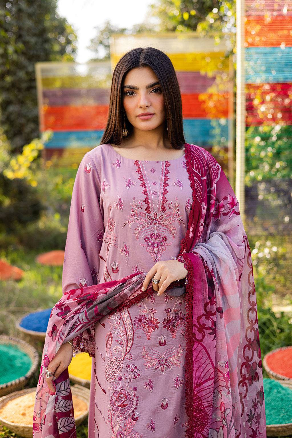 Ramsha | Riwayat Lawn Collection | Y-1209 by Maria Faisal - Registered Vendor of : Ramsha - type : Ladies Clothes - 100% original wedding dresses