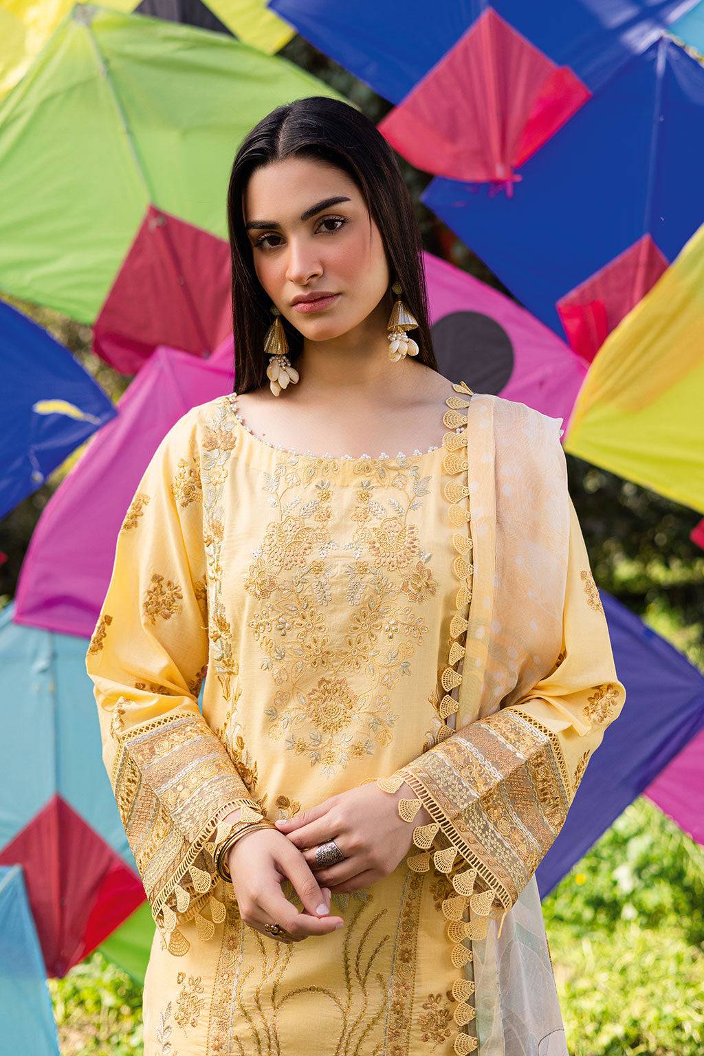 Ramsha | Riwayat Lawn Collection | Y-1207 by Maria Faisal - Registered Vendor of : Ramsha - type : Ladies Clothes - 100% original wedding dresses