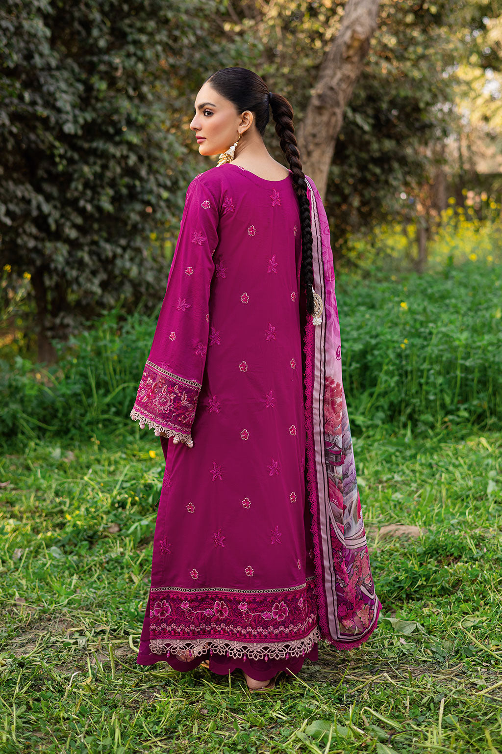 Ramsha | Riwayat Lawn Collection | Y-1202 - Ladies Clothes - Maria Faisal