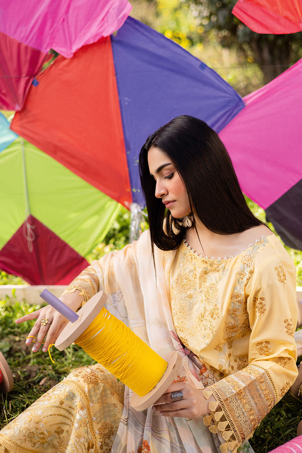 Ramsha | Riwayat Lawn Collection | Y-1207 - Ladies Clothes - Maria Faisal