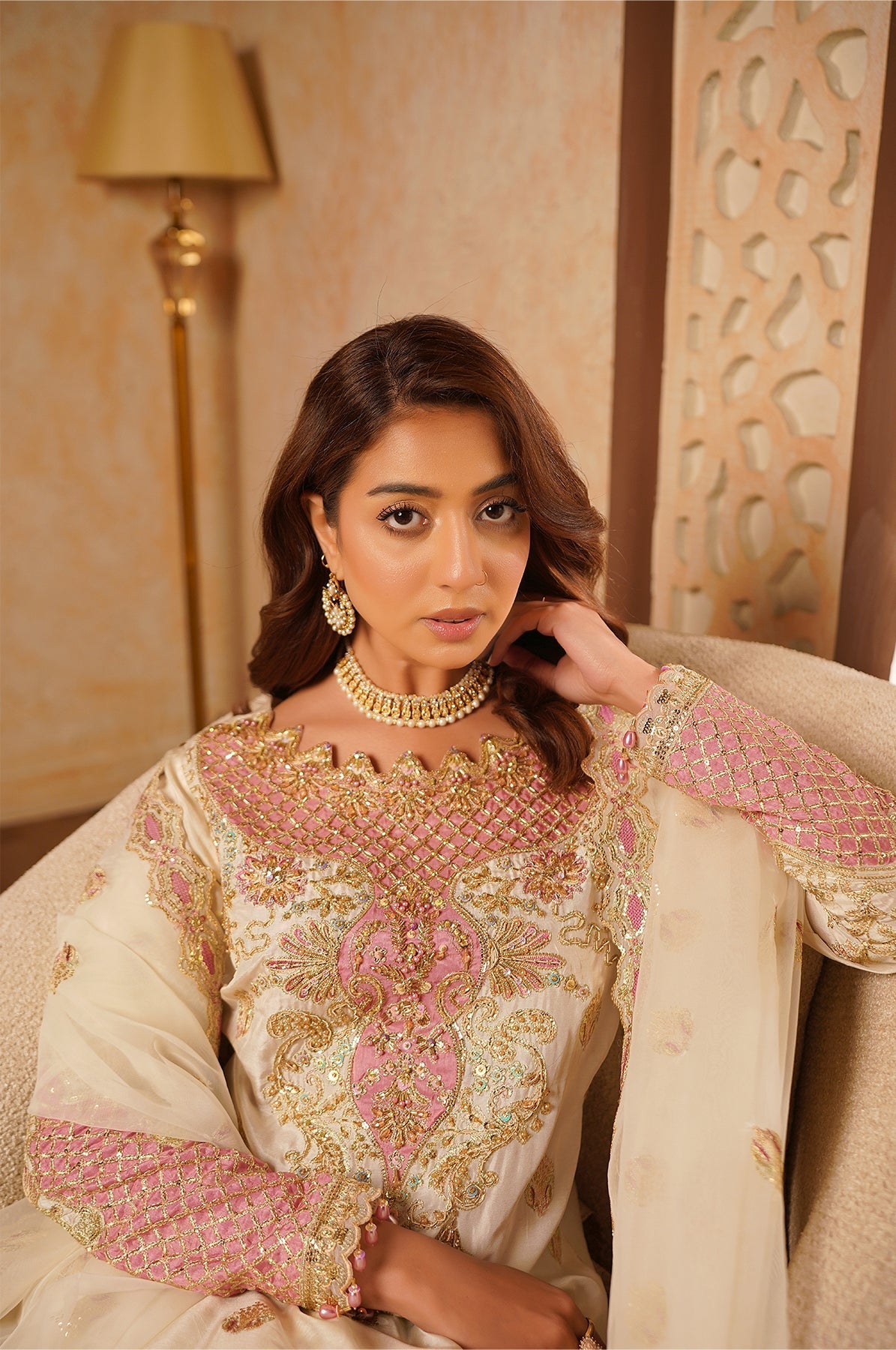 Maryams | Bekhudi Formals | Gulnaar B-2001 - Formal Dress - available at Maria Faisal in UK and USA.