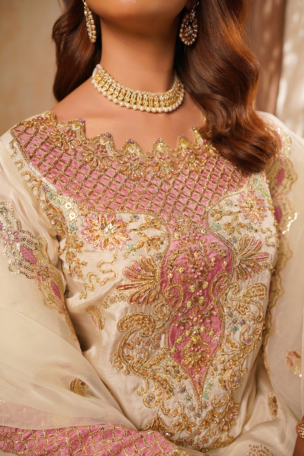Maryams | Bekhudi Formals | Gulnaar B-2001 - Formal Dress - available at Maria Faisal in UK and USA.