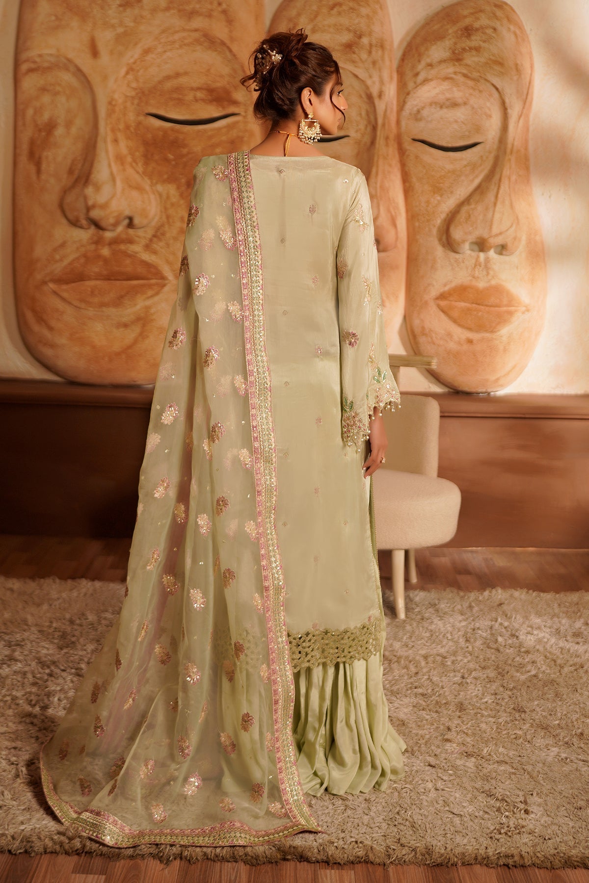 Maryams | Bekhudi Formals | Nazuk B-2003 - Formal Dress - available at Maria Faisal in UK and USA.