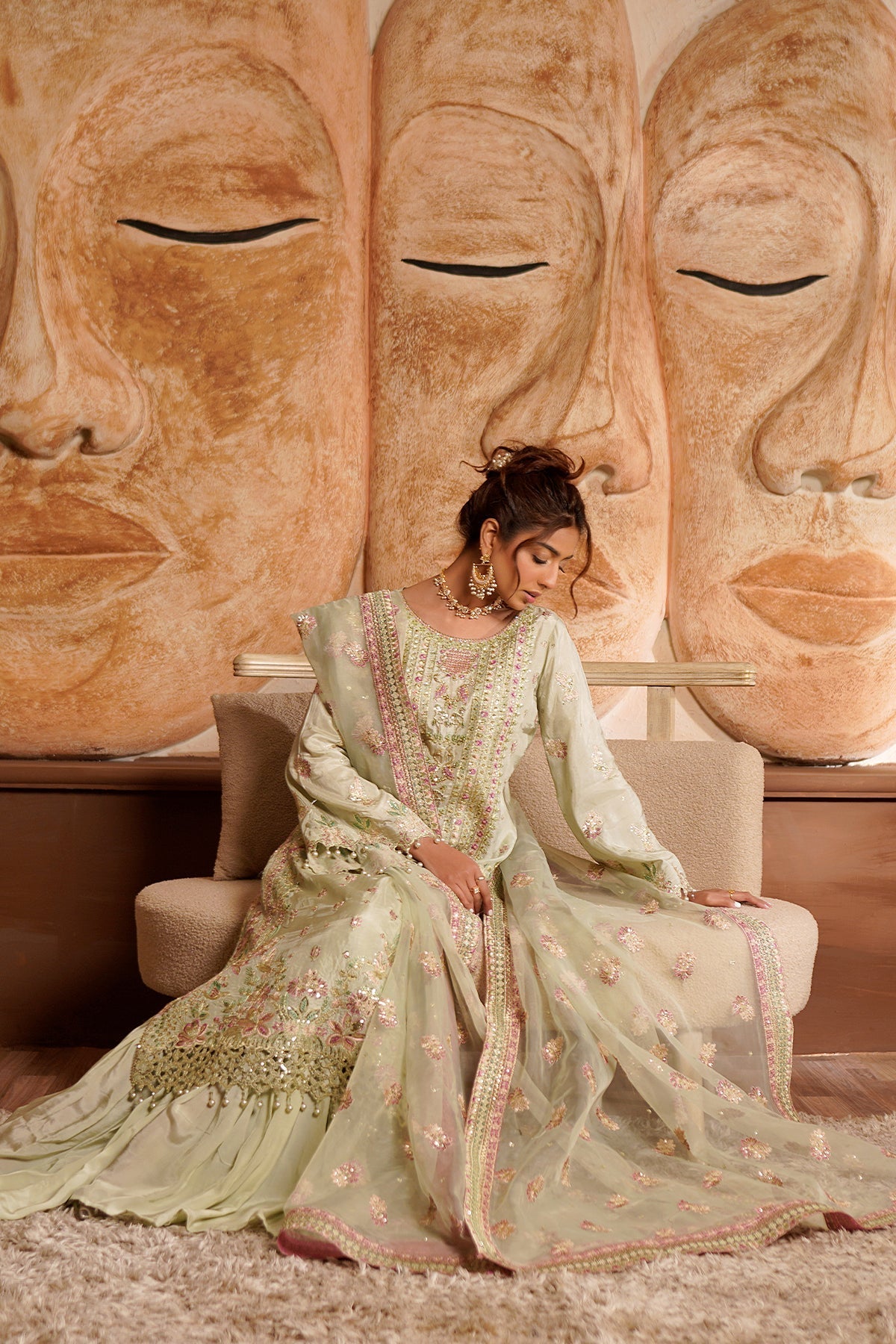 Maryams | Bekhudi Formals | Nazuk B-2003 - Formal Dress - available at Maria Faisal in UK and USA.