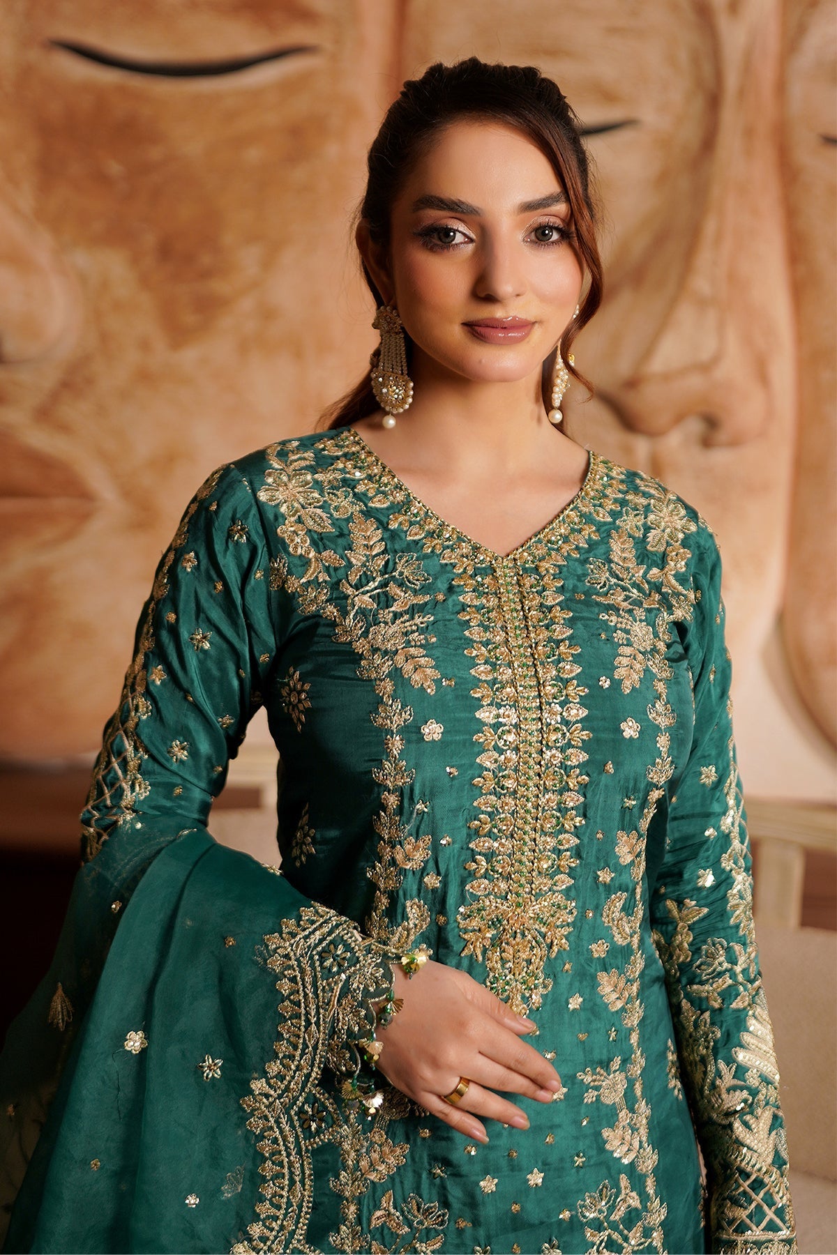 Maryams | Bekhudi Formals | Meherbano B-2002 - Formal Dress - available at Maria Faisal in UK and USA.