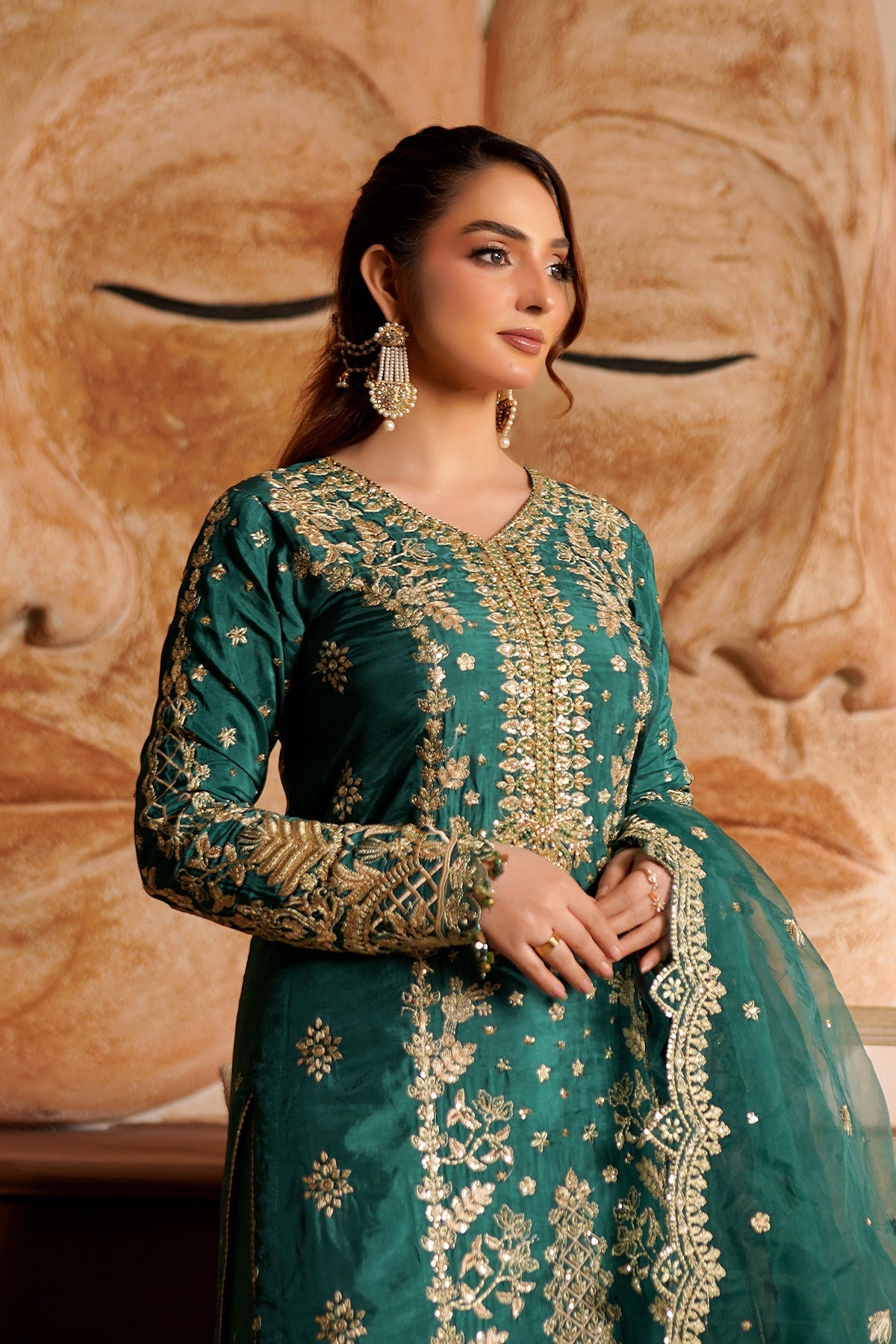 Maryams | Bekhudi Formals | Meherbano B-2002 - Formal Dress - available at Maria Faisal in UK and USA.