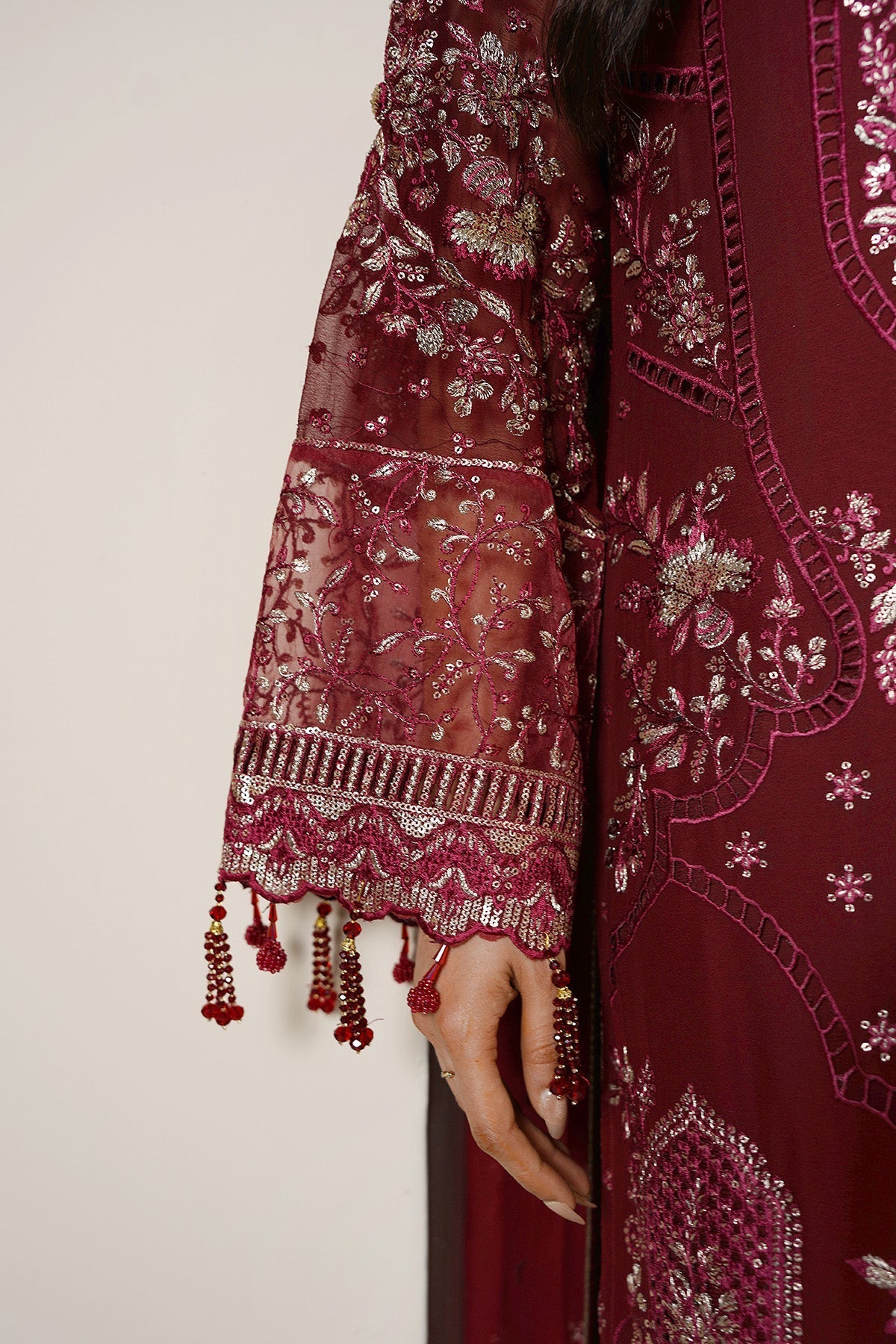 Maryams | Aarzu Formals | A-12001 - Formal Dress - available at Maria Faisal in UK and USA.