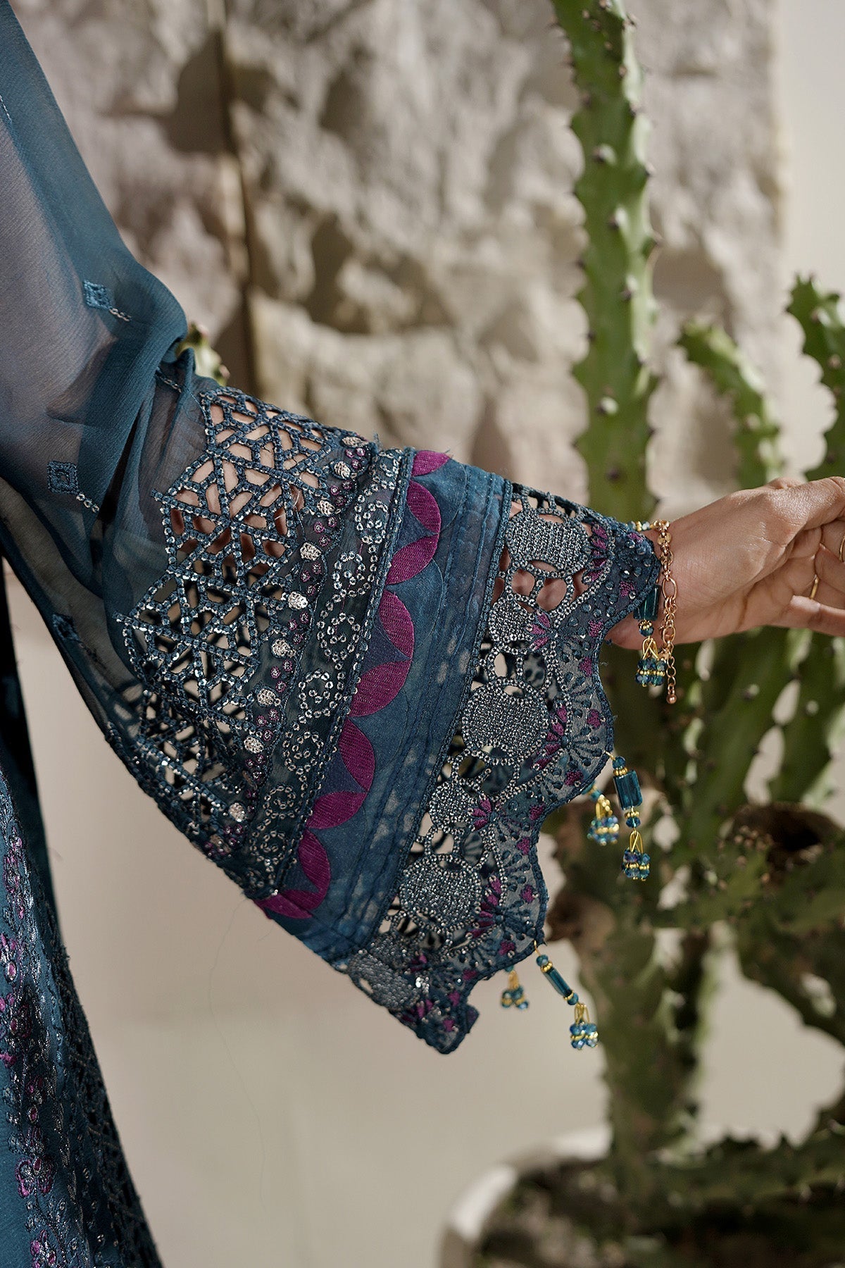 Maryams | Aarzu Formals | A-12003 - Formal Dress - available at Maria Faisal in UK and USA.