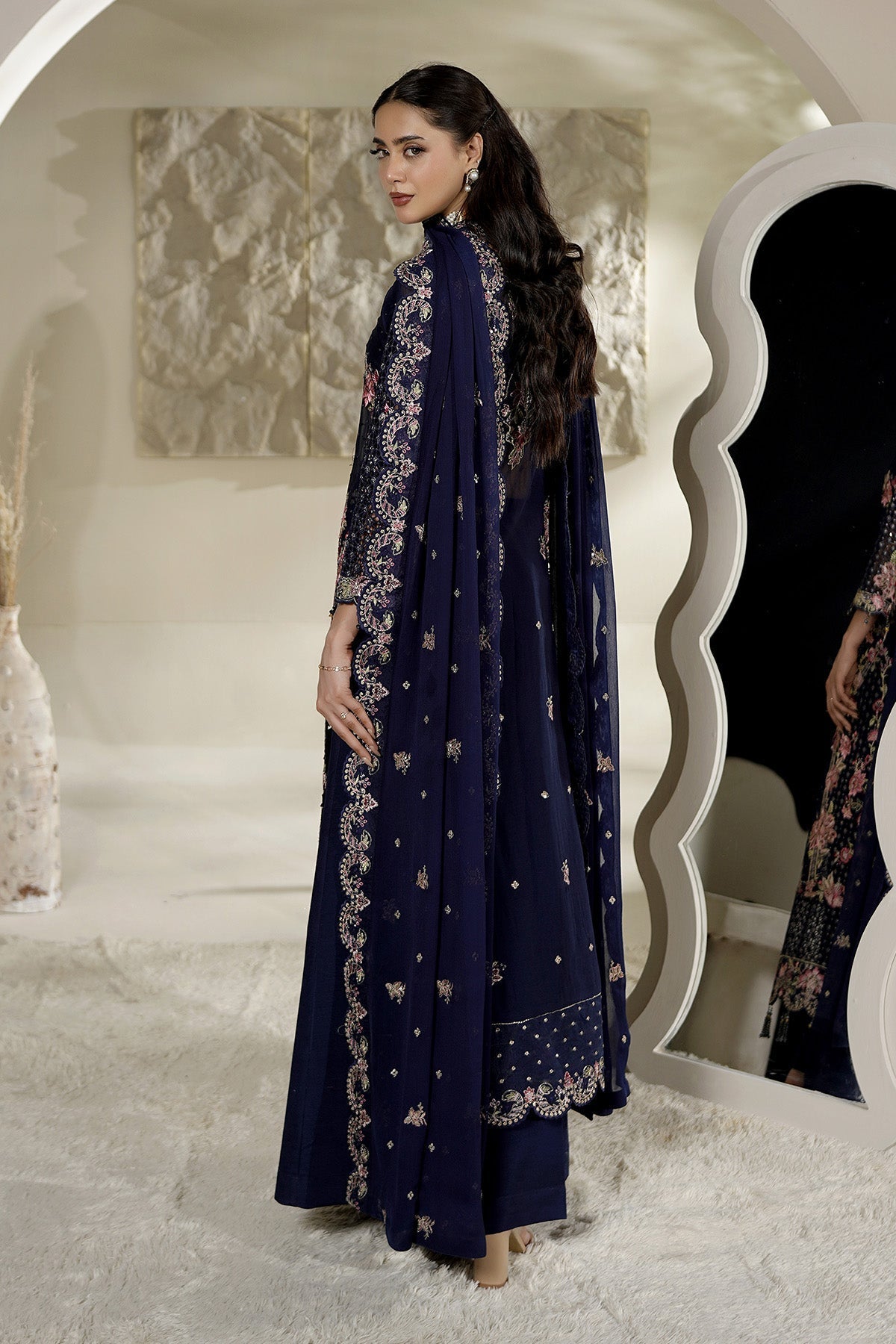 Maryams | Aarzu Formals | A-12007 - Formal Dress - available at Maria Faisal in UK and USA.