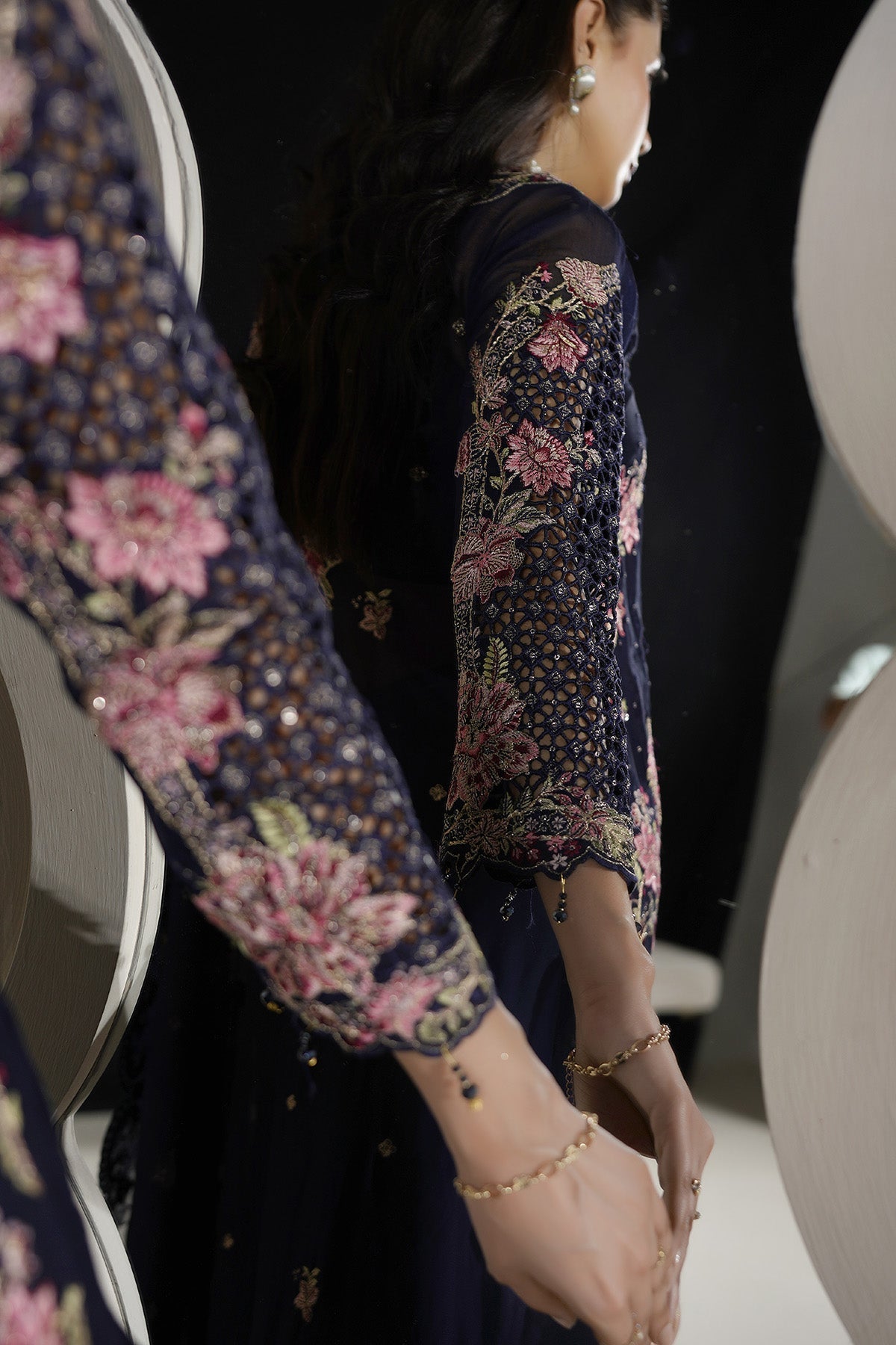 Maryams | Aarzu Formals | A-12007 - Formal Dress - available at Maria Faisal in UK and USA.