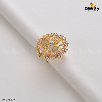 Rhinestone Ring-8276 - Rings 