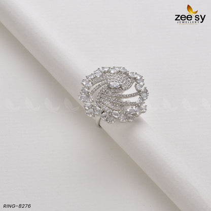 Rhinestone Ring-8276 - Rings 