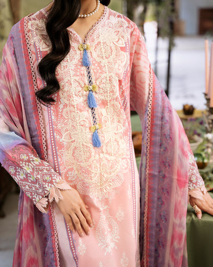 Roheenaz | Flora Printed Lawn | Amara - Ladies Clothes 