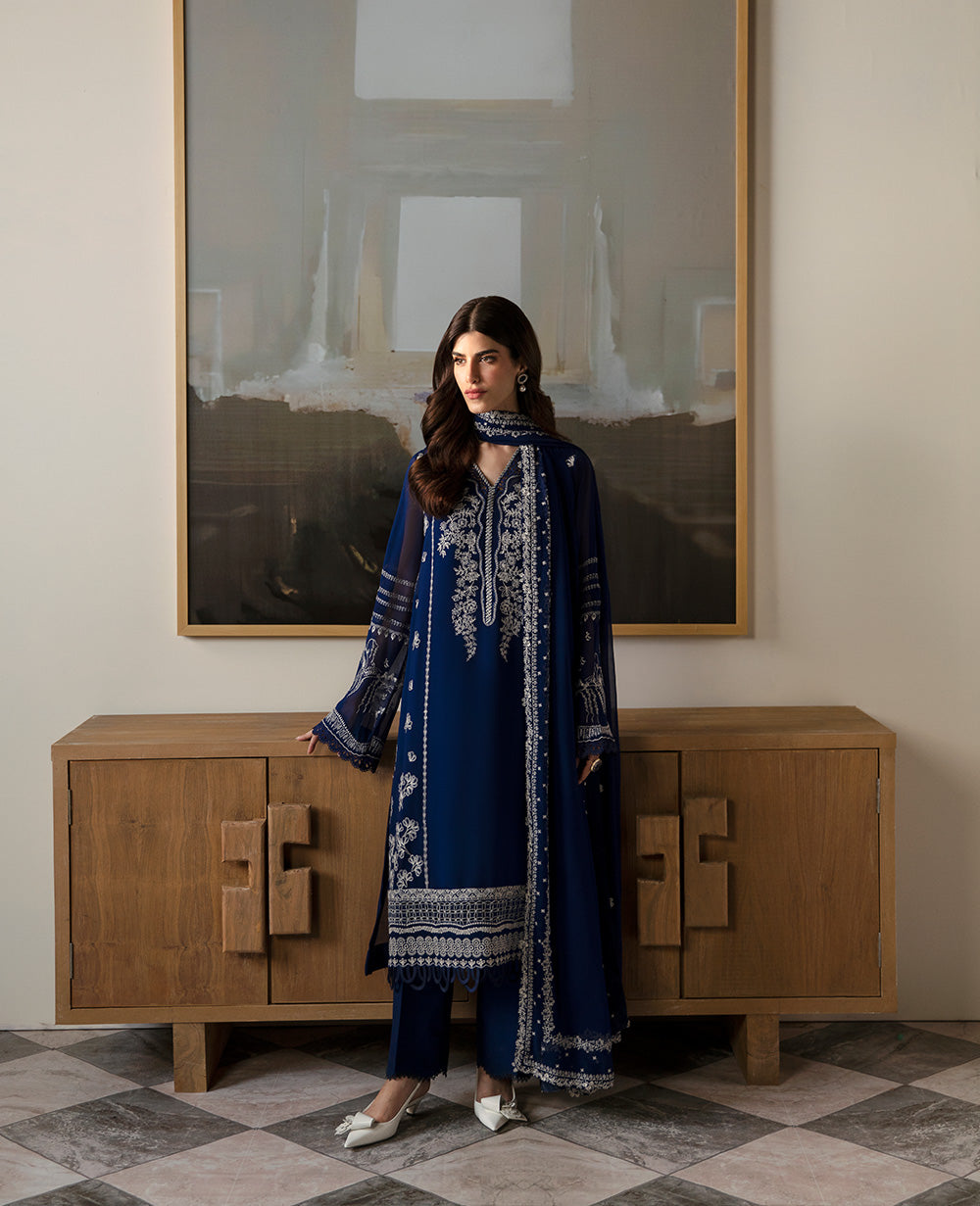 Republic Womenswear | Premium Pret 25 | RPP-05 (Bleu rêveur) - Ladies Clothes 
