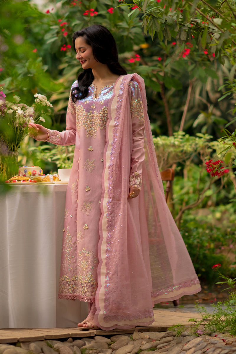 Rangrasiya | Luxury Eid Collection | Alayna - Luxury Dress - available at Maria Faisal in UK and USA.