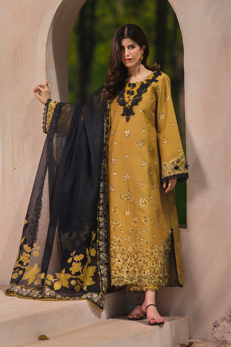 Rangrasiya | Luxury Eid Collection | Mahi - Luxury Dress - available at Maria Faisal in UK and USA.