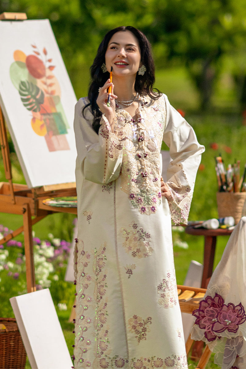 Rangrasiya | Luxury Eid Collection | Hania - Luxury Dress - available at Maria Faisal in UK and USA.