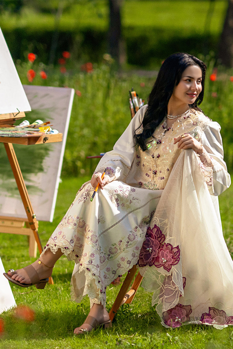 Rangrasiya | Luxury Eid Collection | Hania - Luxury Dress - available at Maria Faisal in UK and USA.