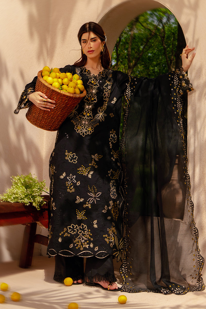 Rangrasiya | Luxury Eid Collection | Layl - Luxury Dress - available at Maria Faisal in UK and USA.