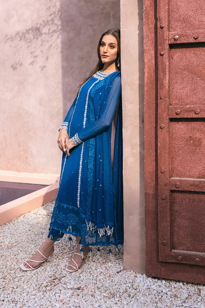 Azure | Embroidered Ensembles 3 Pcs | Radiant Sky - Formal 