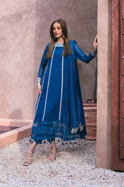 Azure | Embroidered Ensembles 3 Pcs | Radiant Sky - Formal 