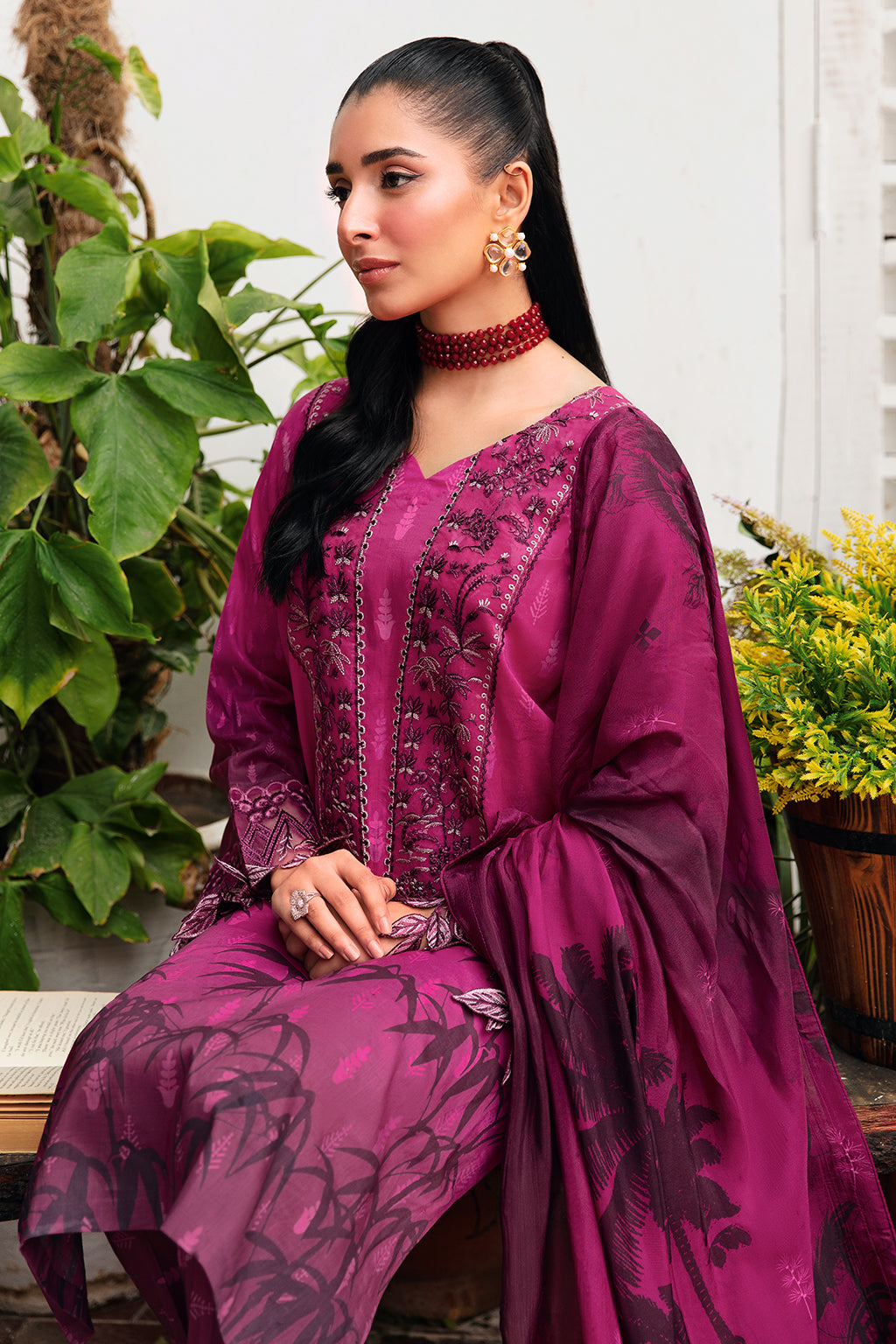 Ramsha | Rangrez Lawn Collection | N-408 - Ladies Clothes - Maria Faisal