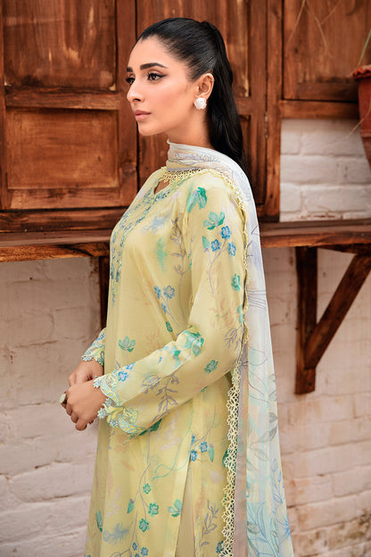 Ramsha | Rangrez Lawn Collection | N-407 - Ladies Clothes - Maria Faisal