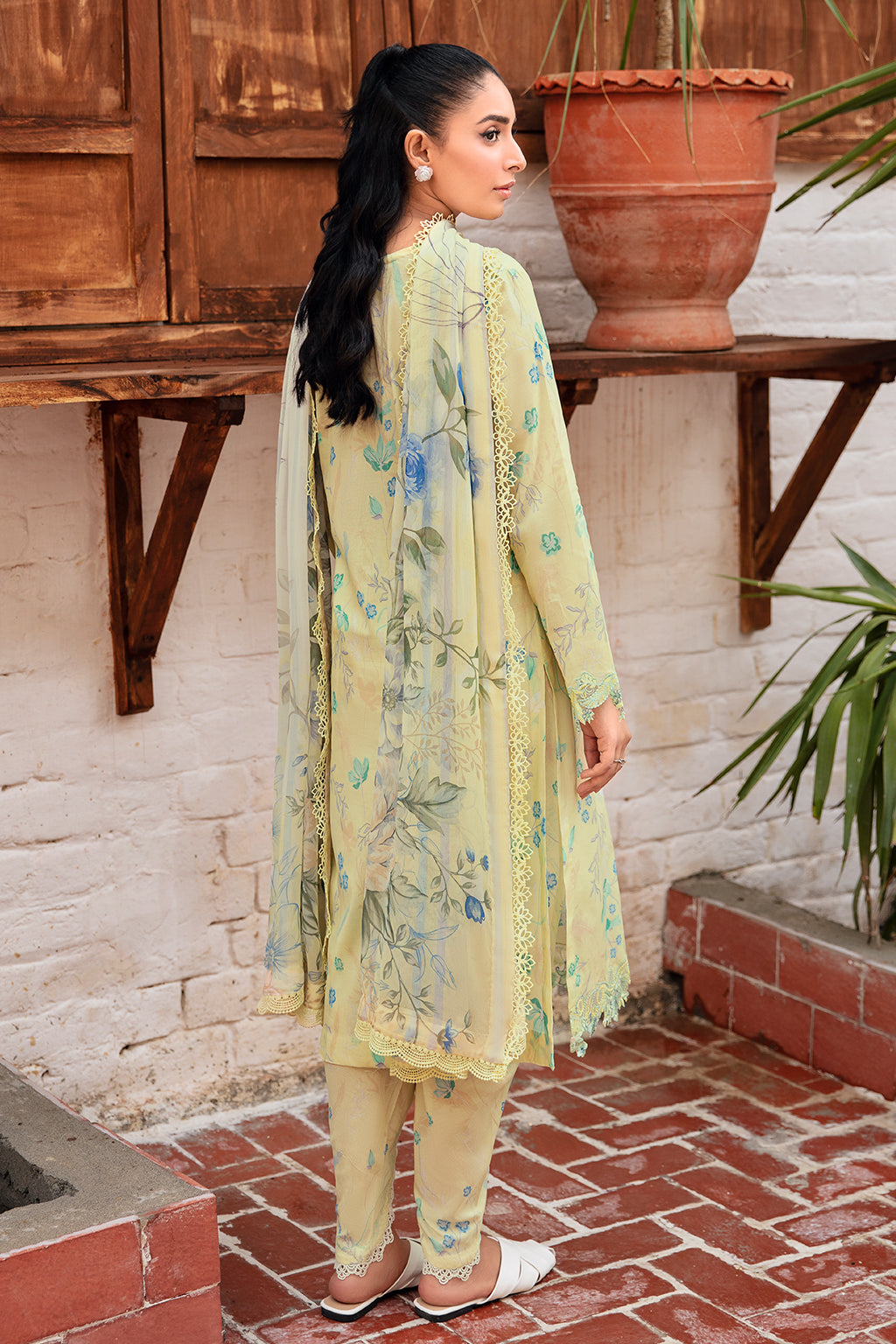 Ramsha | Rangrez Lawn Collection | N-407 - Ladies Clothes - Maria Faisal