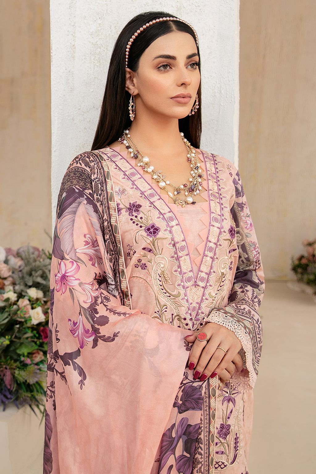 Ramsha | Rangrez Lawn Collection | N-306 - Ladies Clothes - Maria Faisal