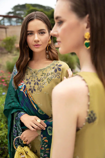 Ramsha | Andaz Collection | OLIVE GREEN - Ladies Clothes - Maria Faisal