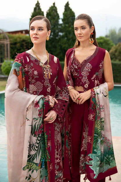 Ramsha | Andaz Collection | CRIMSON GLOW - Ladies Clothes - Maria Faisal