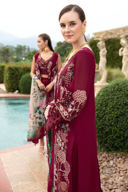Ramsha | Andaz Collection | CRIMSON GLOW - Ladies Clothes - Maria Faisal