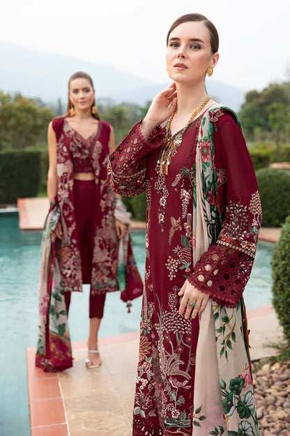 Ramsha | Andaz Collection | CRIMSON GLOW - Ladies Clothes - Maria Faisal