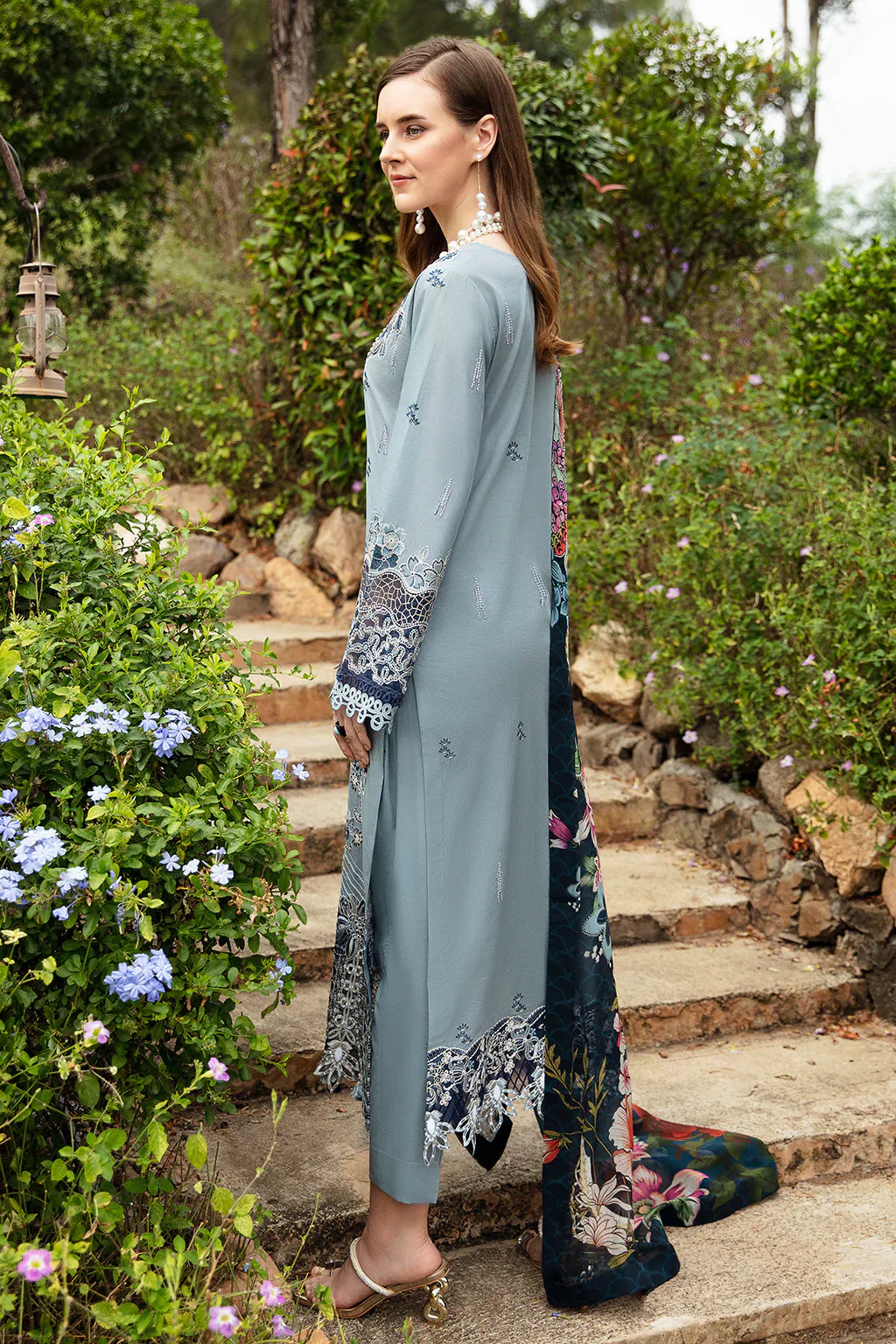 Ramsha | Andaz Collection | ALICE BLUE - Ladies Clothes - Maria Faisal