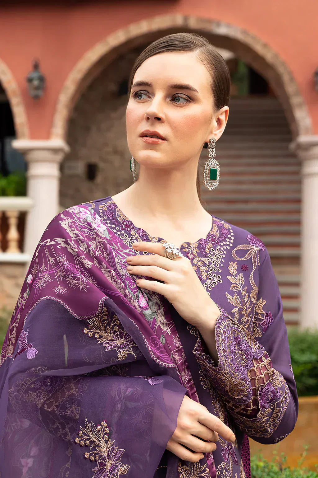 Ramsha | Andaz Collection | PURPLE SAPPHIRE - Ladies Clothes - Maria Faisal
