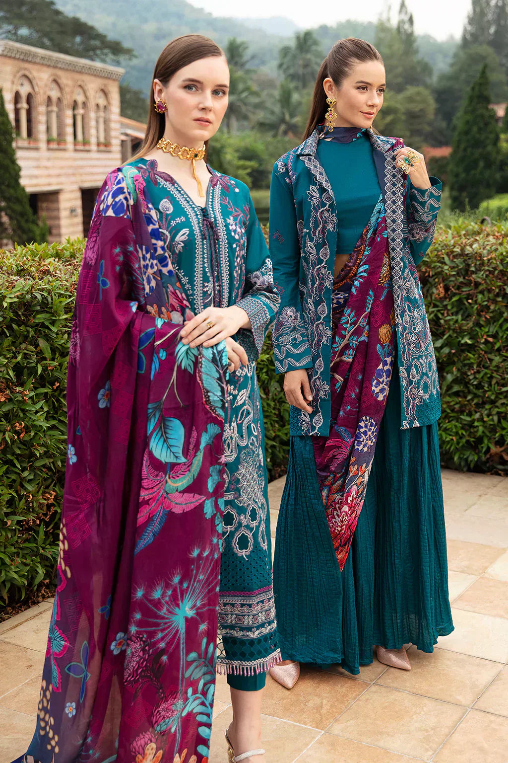 Ramsha | Andaz Collection | SEA BLUE