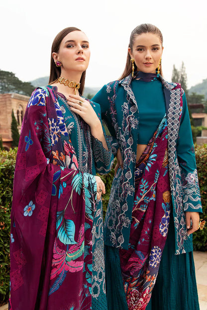 Ramsha | Andaz Collection | SEA BLUE - Ladies Clothes - Maria Faisal