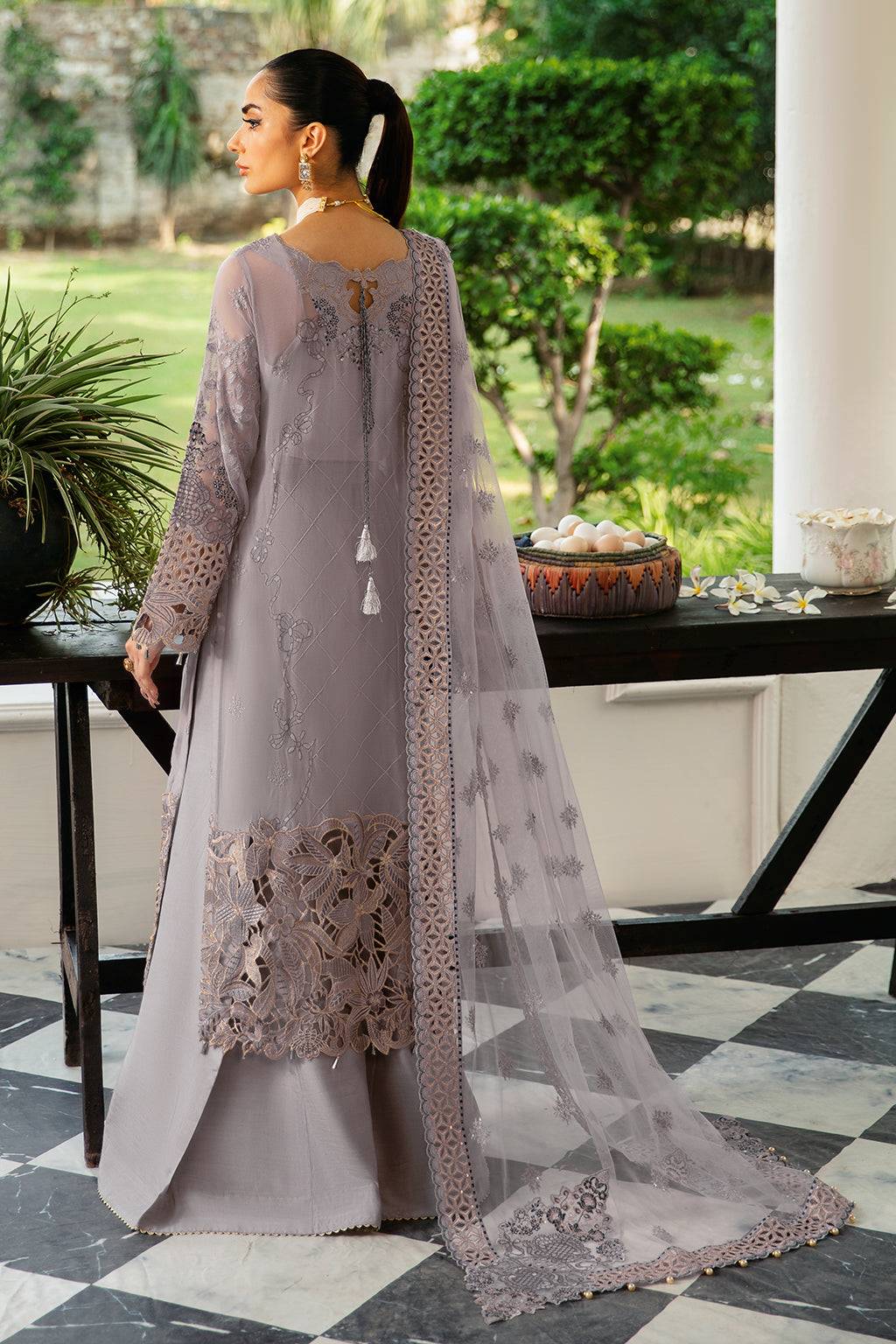 Ramsha | Dastak Luxury Chiffon Collection | Q-104 by Maria Faisal - Registered Vendor of : Ramsha - type : Ladies Clothes - 100% original wedding dresses