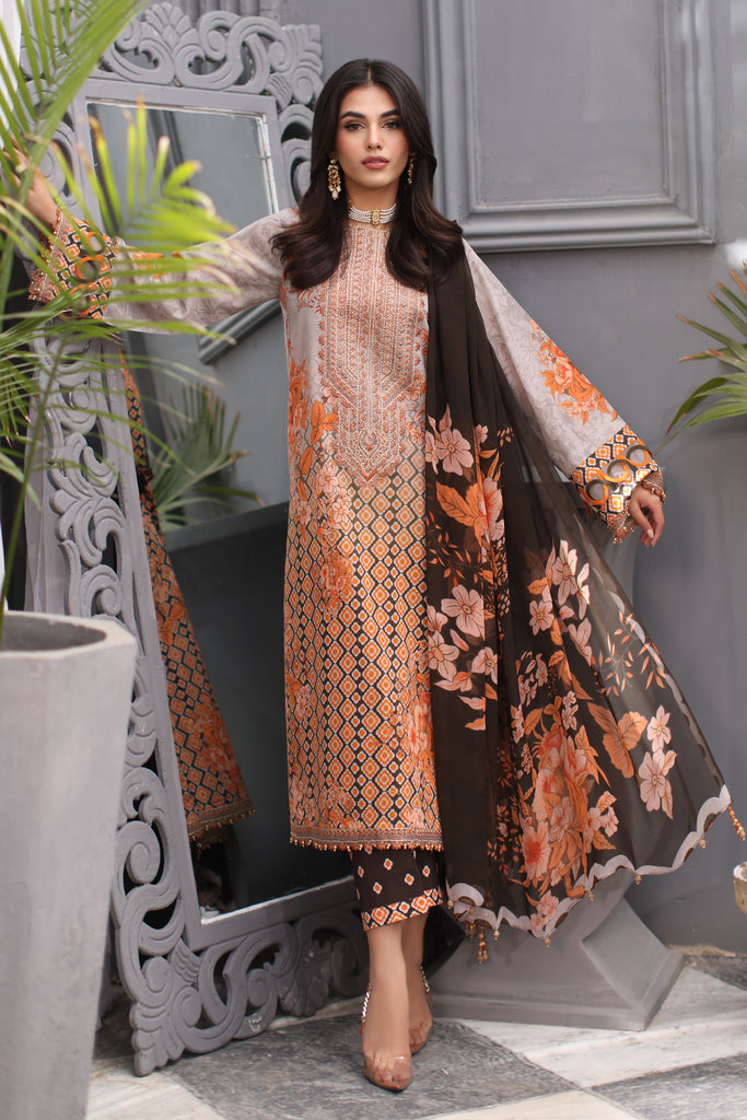 Charizma | Rang e Bahar 24 | CRB4-01 - Ladies Clothes - Maria Faisal