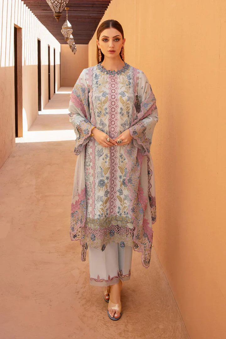 Rangrasiya | Premium Lawn 24 | Parisa - Waniyas