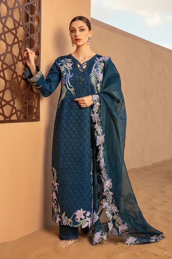 Rangrasiya | Premium Lawn 24 | Mahsa - Waniyas