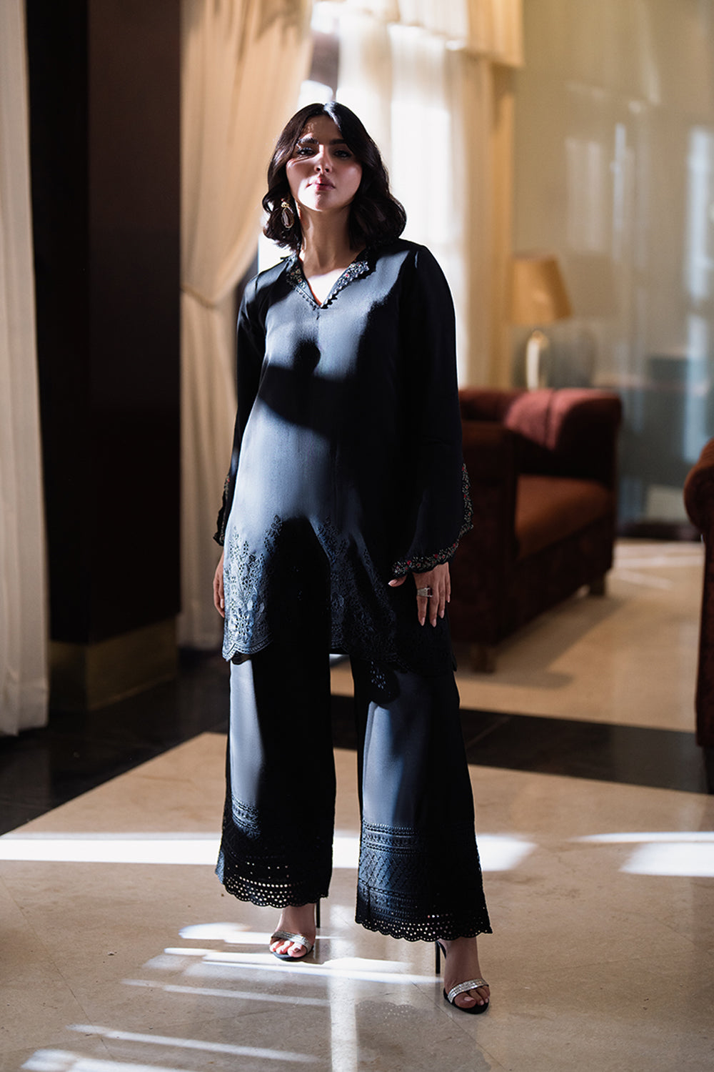 Azure | Diva Formals | Raven Glow - Ladies Clothes - Maria Faisal