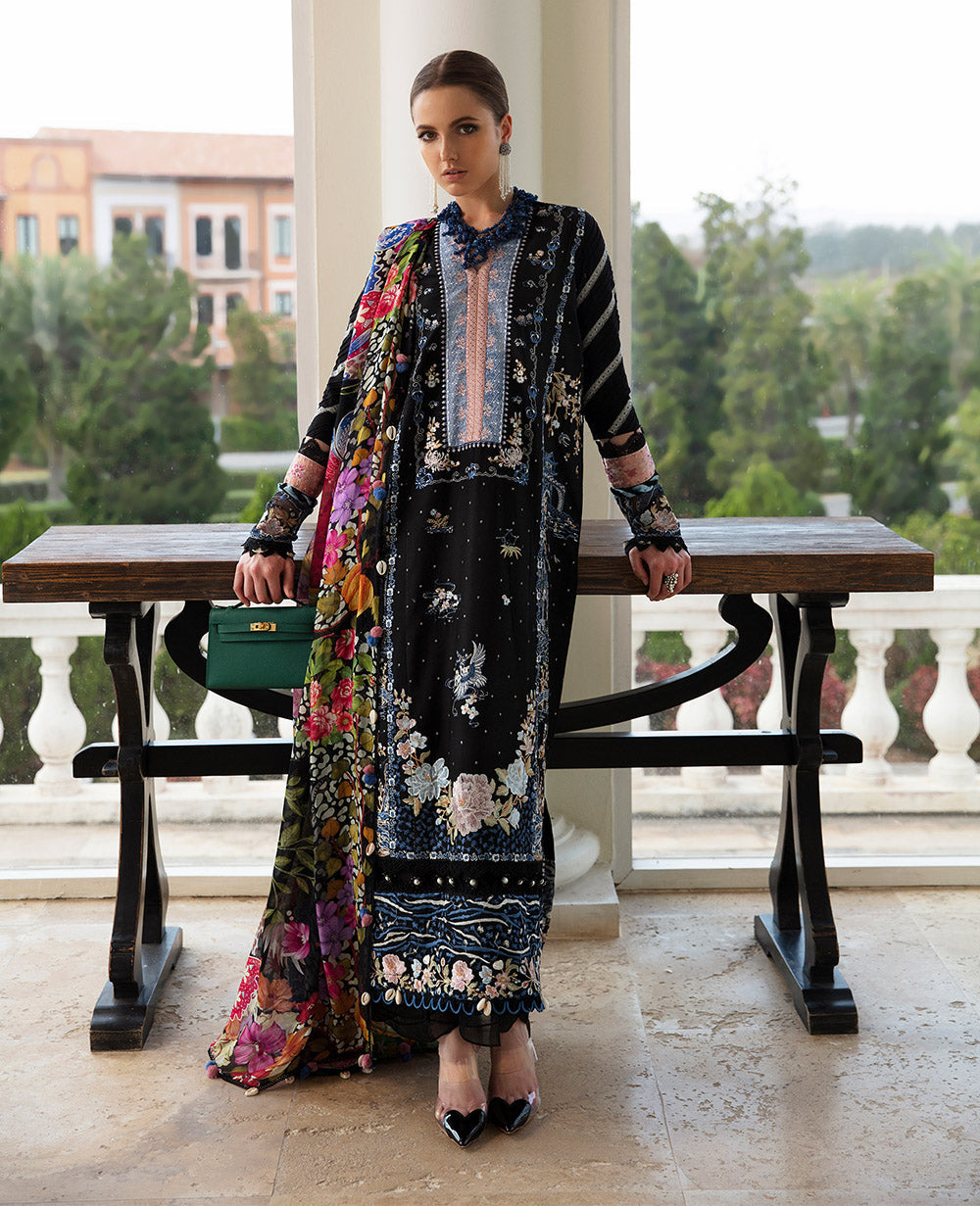 Republic Womenswear | Ilana Eid Luxury Lawn | Mƒƒ‚©line - Waniyas