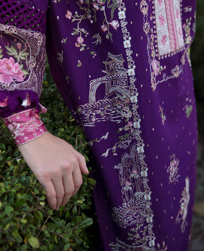 Republic Womenswear | Ilana Eid Luxury Lawn | Lisette - Waniyas