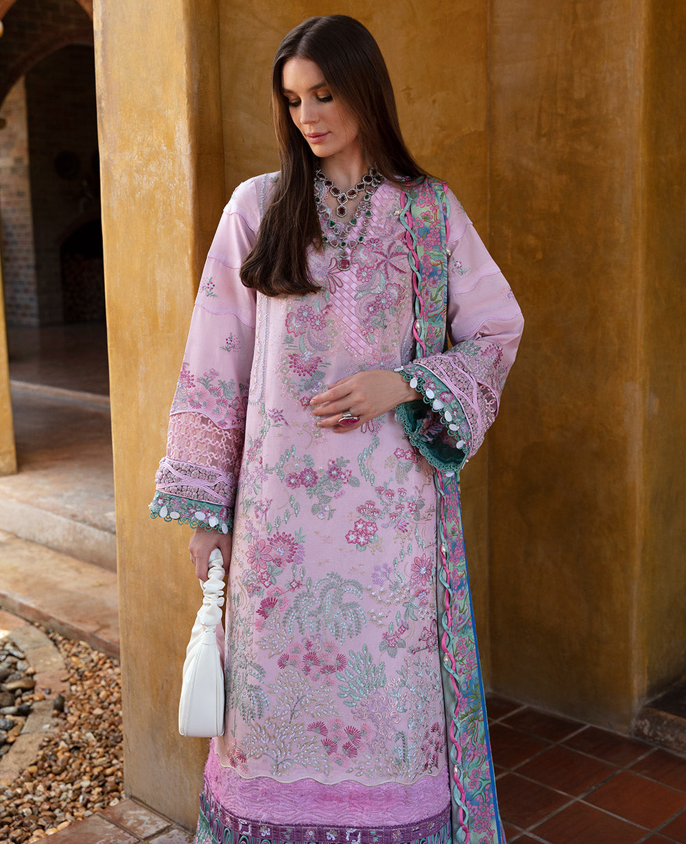 Republic Womenswear | Ilana Eid Luxury Lawn | Aveline - Waniyas